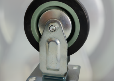 Grey Rubber – Fixed Castor