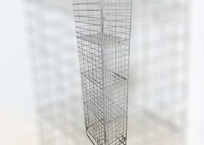 Staff Wire Mesh Locker – 4 Door