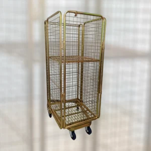A-frame rolltainer trolley for logistics and material handling